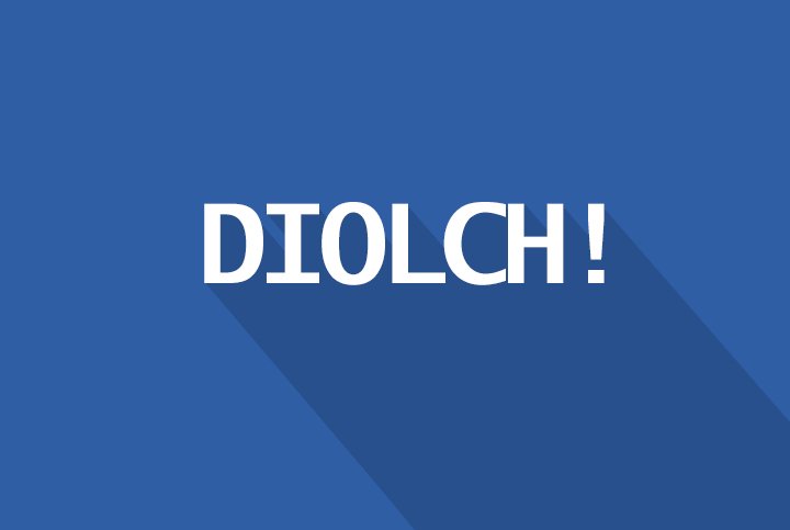 Diolch