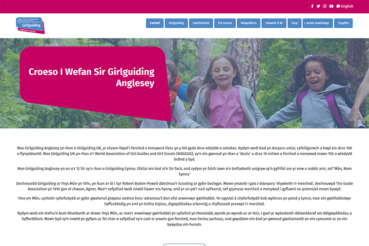 Girl Guiding Anglesey